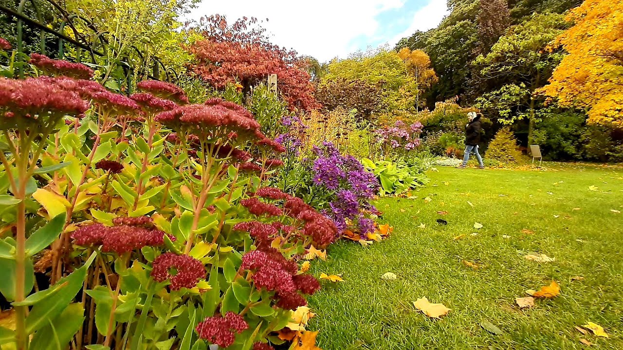 Barnsdale Gardens Autumn Colours ( Geoff Hamilton / Gardeners World / Rutland )