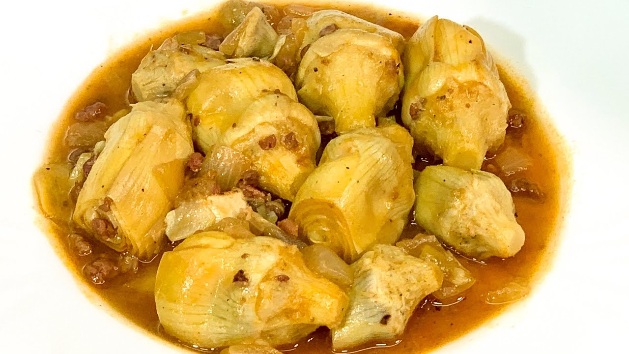 Alcachofas en salsa || Cocina para NOVATOS