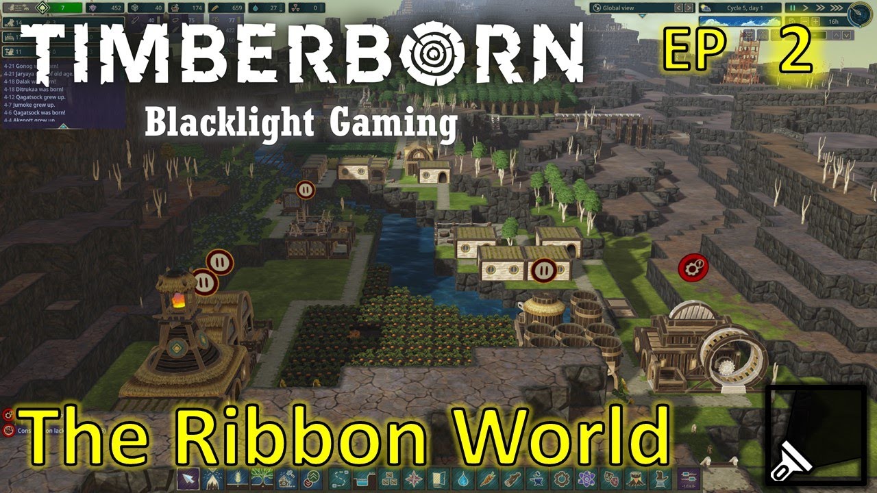 【Timberborn Experimental 1.0】 The Ribbon World Gameplay Episode 2
