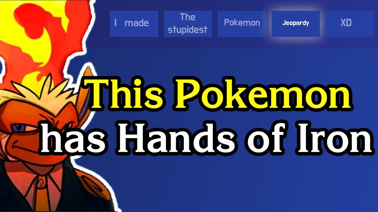 I made the worst Pokemon Jeopardy