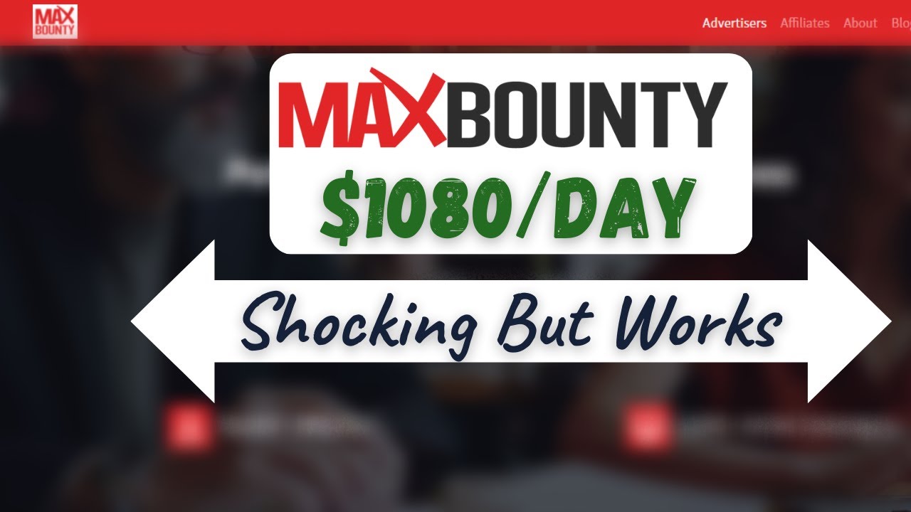 Quickest Way to Make Money Online With MaxBounty
