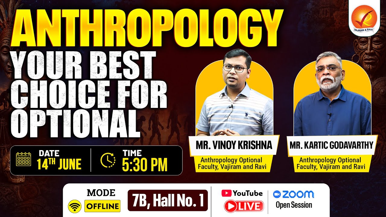 ANTHROPOLOGY YOUR BEST CHOICE FOR OPTIONAL