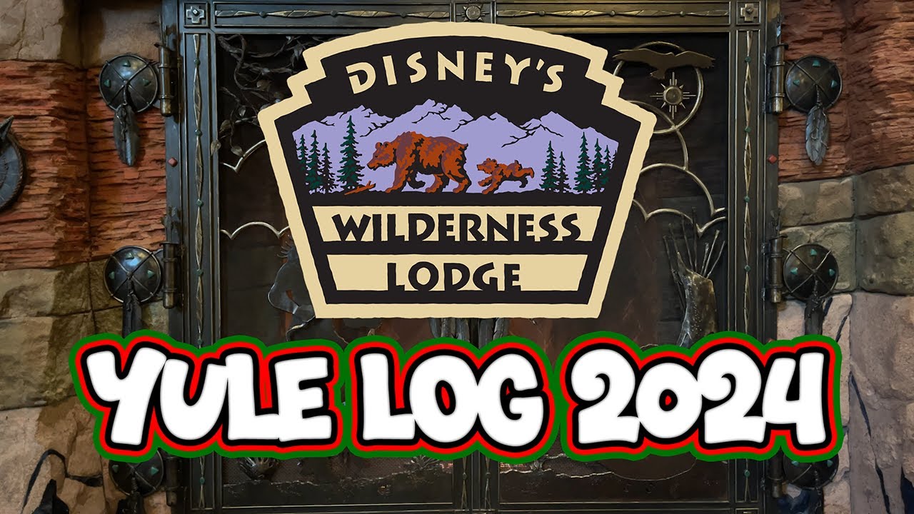 Christmas Yule Log at Disney's Wilderness Lodge