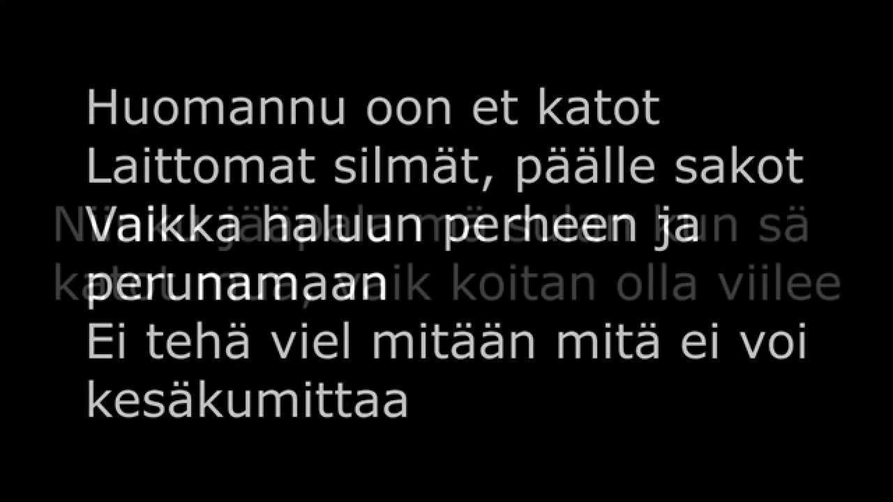 Kasmir ft. SAARA - Vauvoja LYRICS/SANAT