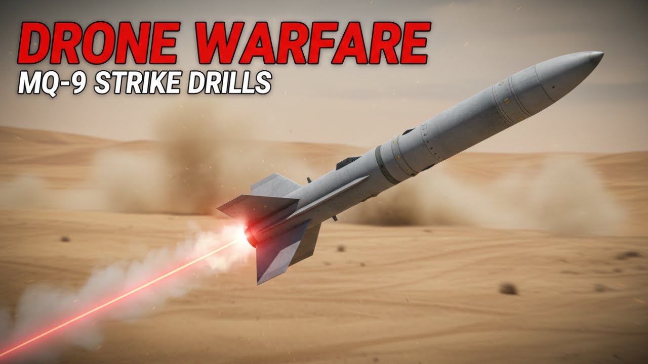 Military Drones in Action: Inside the Drone Warfare JTAC Strike Drills