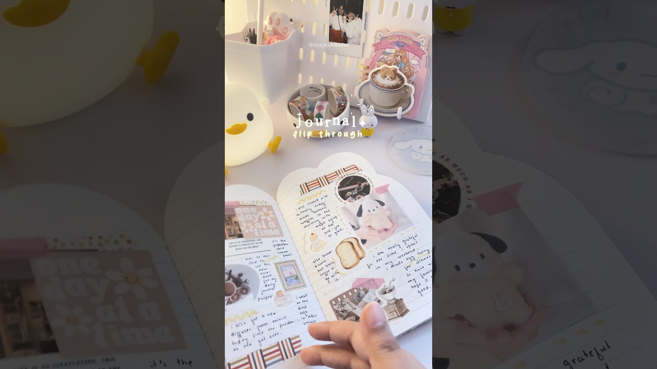 2024 journal flip through 🍵 #journal #journalflipthrough #cozy #hobbies