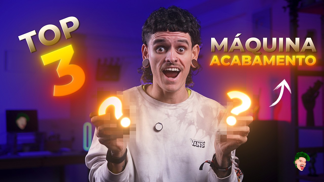 TOP 3 MELHORES MÁQUINAS DE ACABAMENTO DE 2026! 🔥