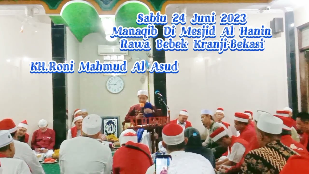 Khidmad Manaqib KH.Roni Mahmud Al Asud