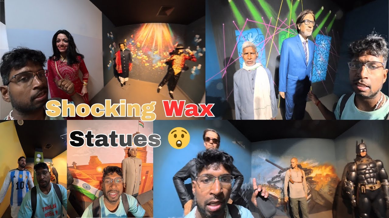 Kanyakumari Wax Museum Tour | Mayapuri Wax Museum Full Vlog #tejisbahadur #travelvlog #waxmuseum #om