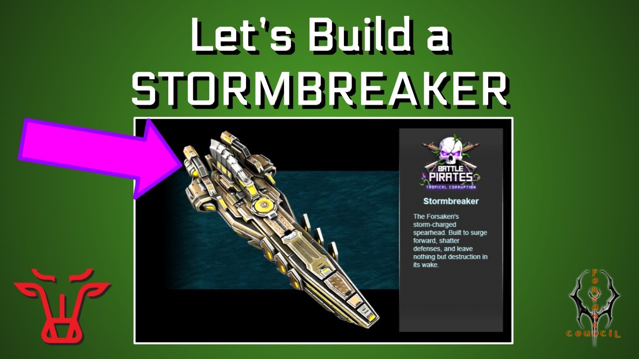 Battle Pirates: Pre-VXP Weekend STORMBREAKER Build