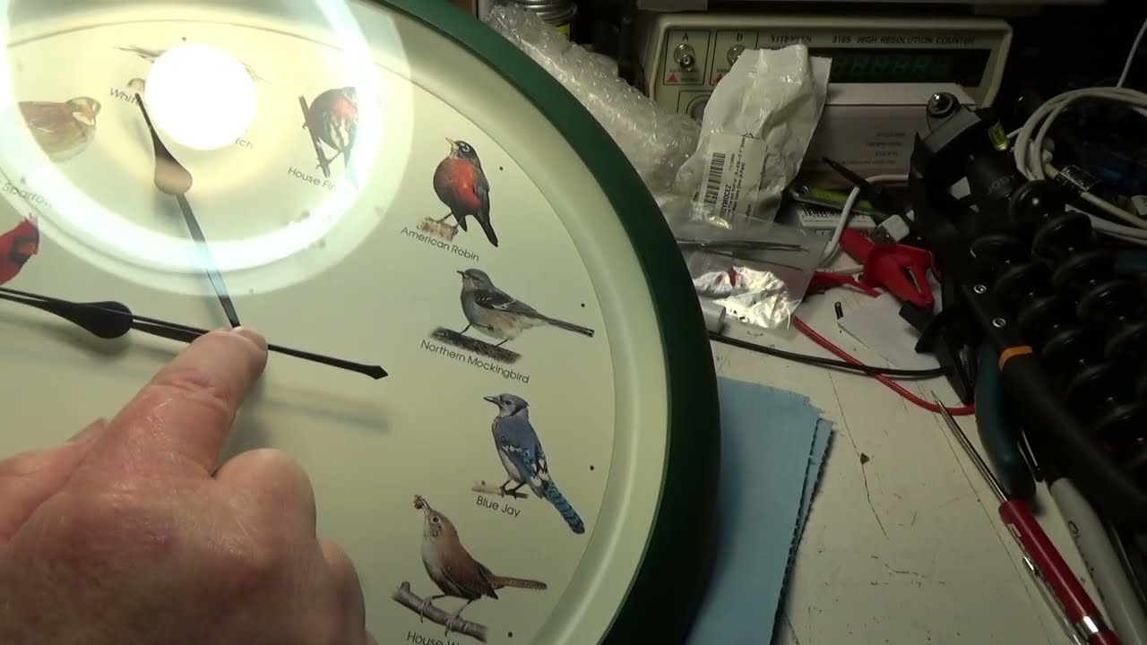 Singing Bird Clock - Replacing The Movement