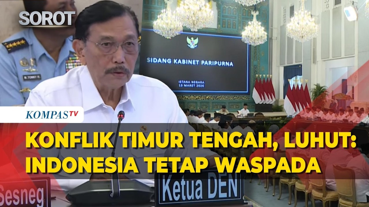Luhut Update Situasi Timur Tengah Fluktuatif: Indonesia Tak Perlu Cemas Berlebihan