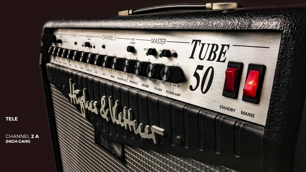 Hughes & Kettner Tube 50 combo demo Red Box DI recording