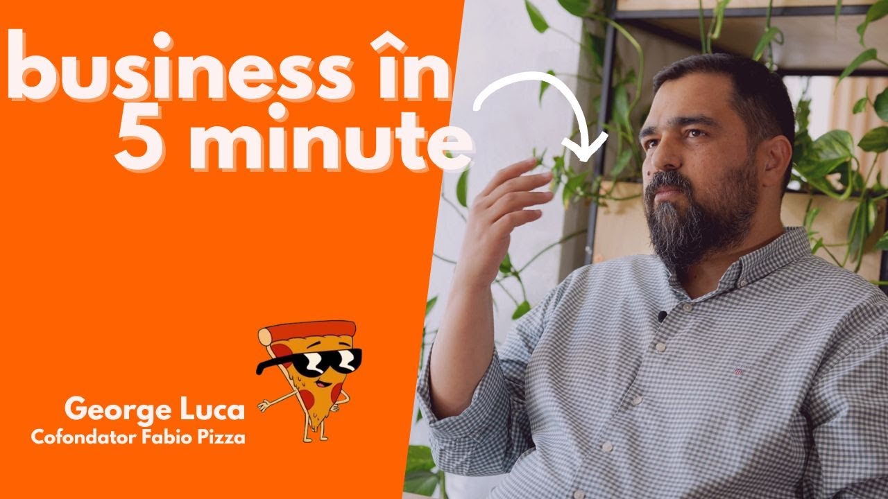Business în 5 Minute - Fabio Pizza - antreprenoriatul și digitalizarea de sub blatul de pizza