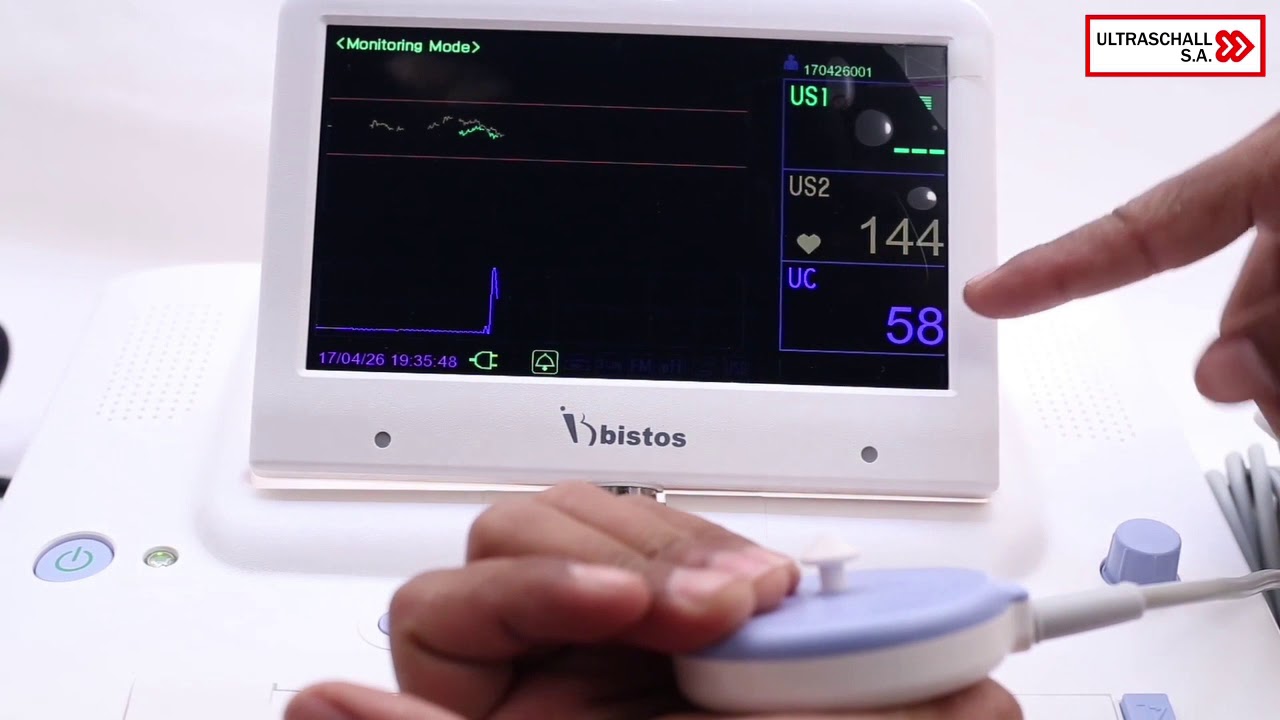 Monitor Fetal BISTOS BT-350 LCD - LED / Garantía EKHOSON