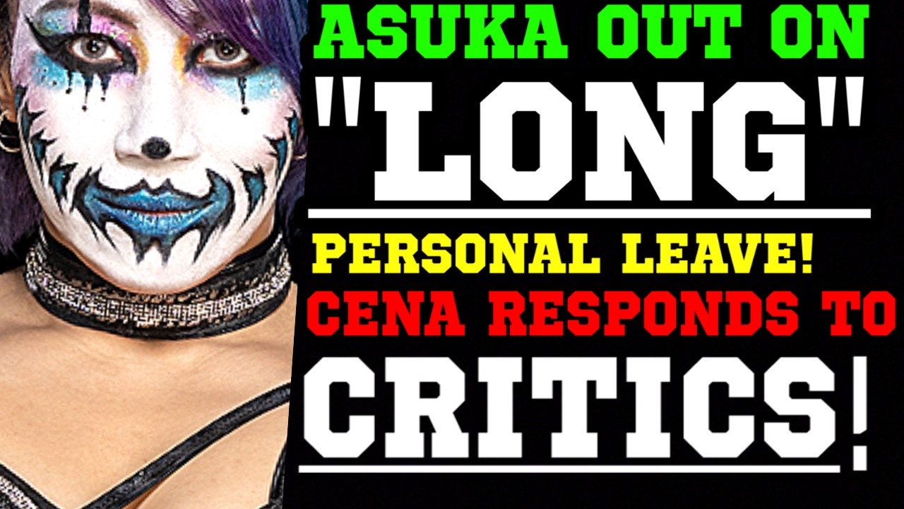 WWE News! Asuka Out on LONG Personal Leave! Cena Responds to Mixed Reactions! The Bloodline Cracks