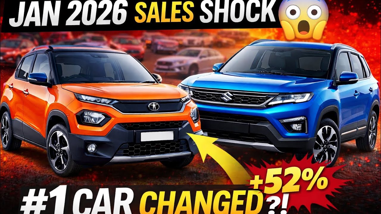 Best Selling Cars January 2026 🔥 Top 10 Car Sales in India | Full Sales Report & Analysis 