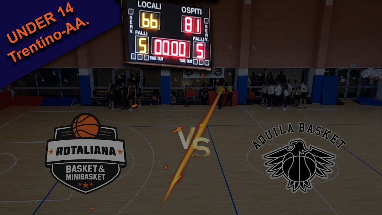 Under14 - Rotaliana 66 - 81 Aquila Trento