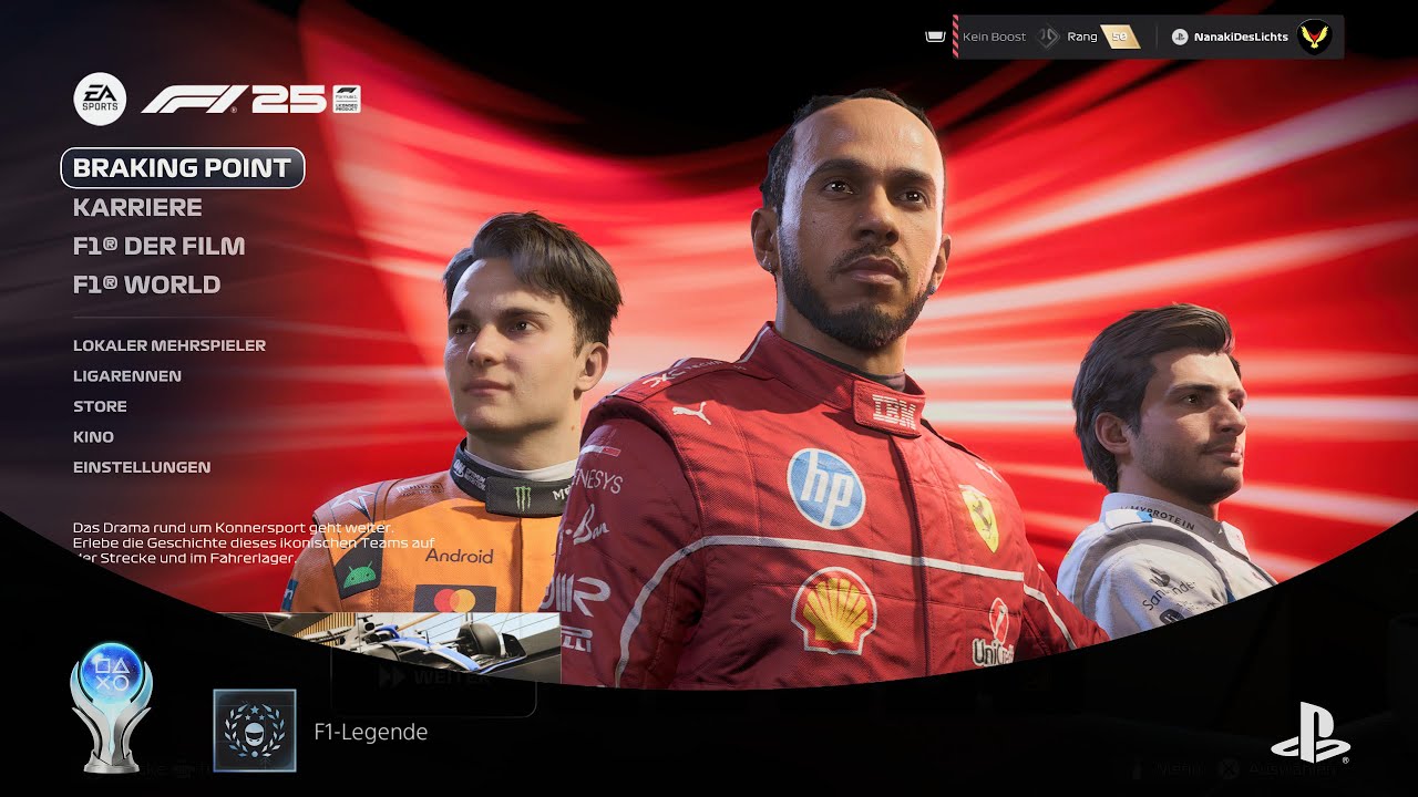 F1 25 - Videos aller Trophäen