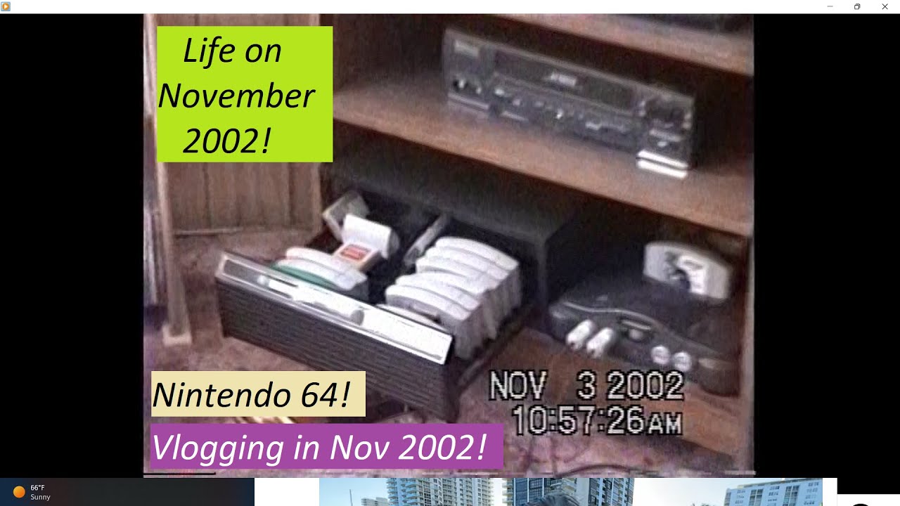 November 2, 2002  My life at home  Play Bad Fur Day, Columbia House CDs,