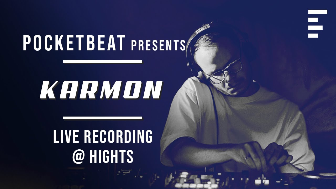 Melodic techno mix by Karmon at HIGHTS in Stockholm | Live recording | Tracklist included