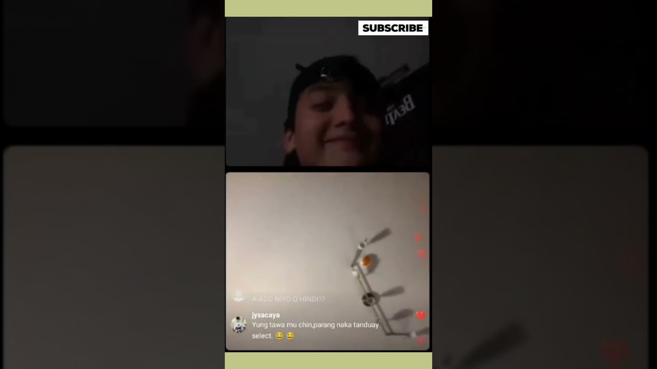 Franseth IG live 2 am in the morning part 3😍