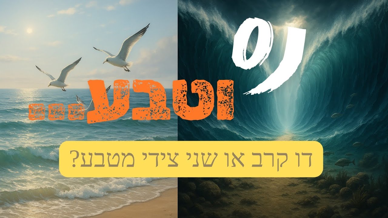עם כלביא - הכל ניסים! אבל.. מה זה נס? איך זה עובד? האם זה שינוי בטבע?