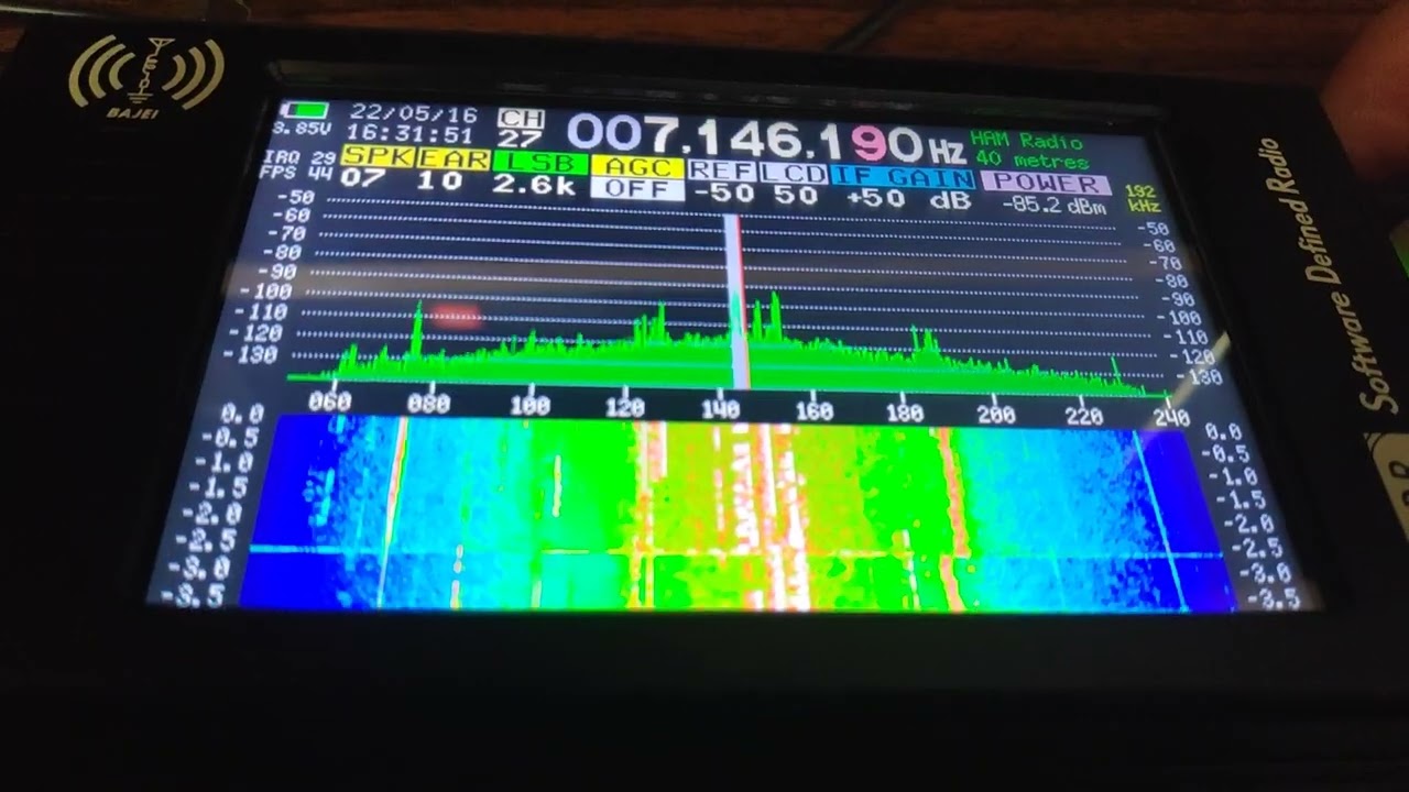 Software Defined Radio DSP SDR 101 100kHz-149 MHz FM/AM/CW/LSB/USB receiver.