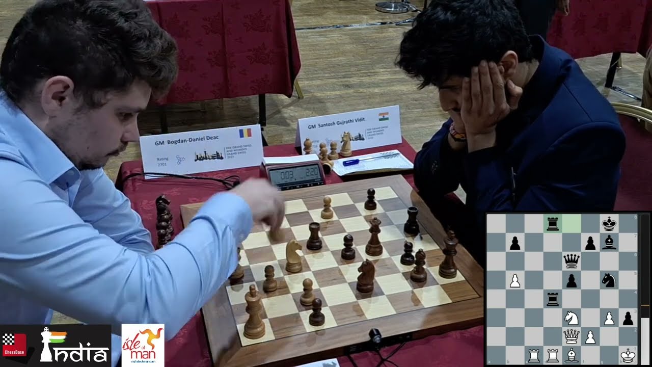 When Vidit went for the kill | Deac Bogdan-Daniel vs Vidit Gujrathi | FIDE Grand Swiss 2023