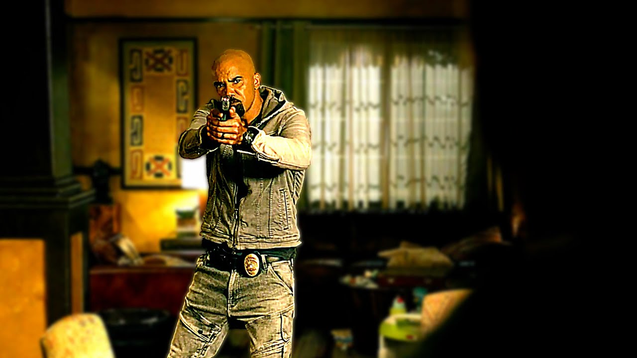 Hondo Returns Home And Discovers An Intruder Who Threatens Nichelle - SWAT 7x11