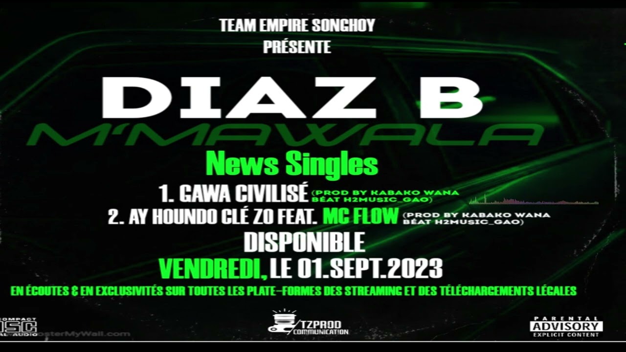DIAZ B  -GAWA-CIVILISÉ- PROD BY KABAKO WANA BÉAT H2MUSIC_GAO
