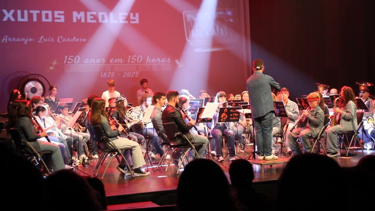 Banda Filarmónica de São João de Areias, no Centro Cultural de Carregal do Sal - 11maio2025