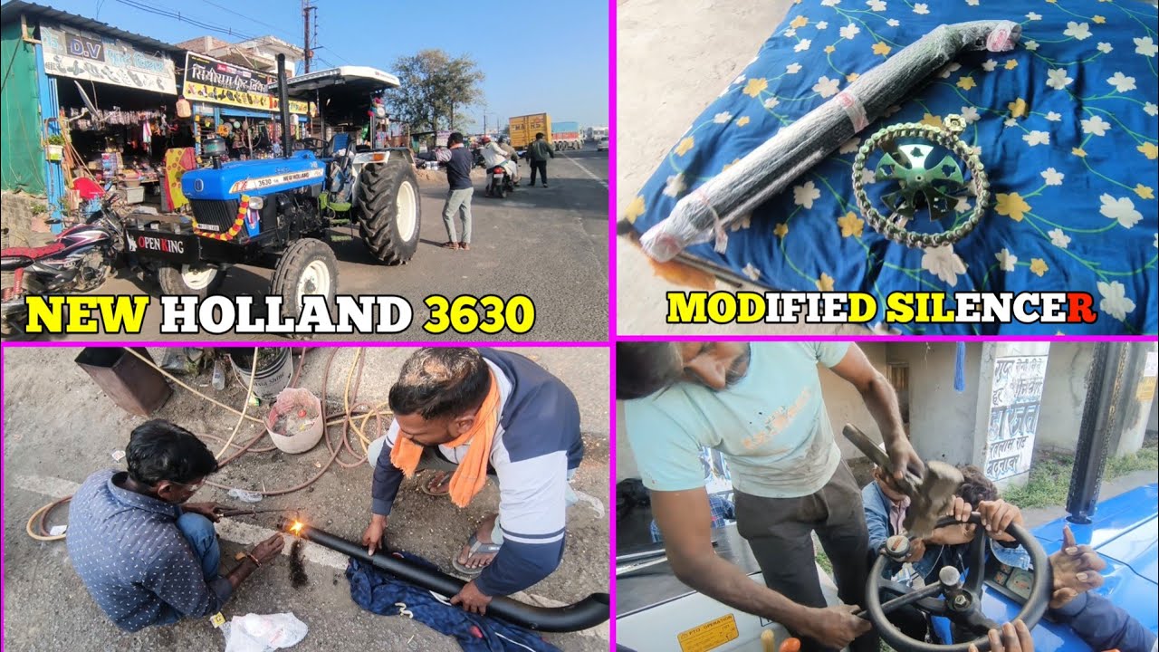 NEW HOLLAND 3630 MODIFIED SILENCER 🚜