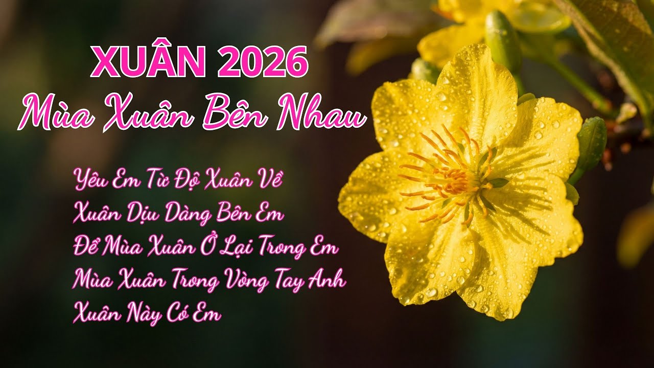Nhạc Xuân Tình Yêu 2026 | Xuân Này Có Em – Album Xuân Nhẹ Nhàng, Ấm Áp & Rộn Ràng