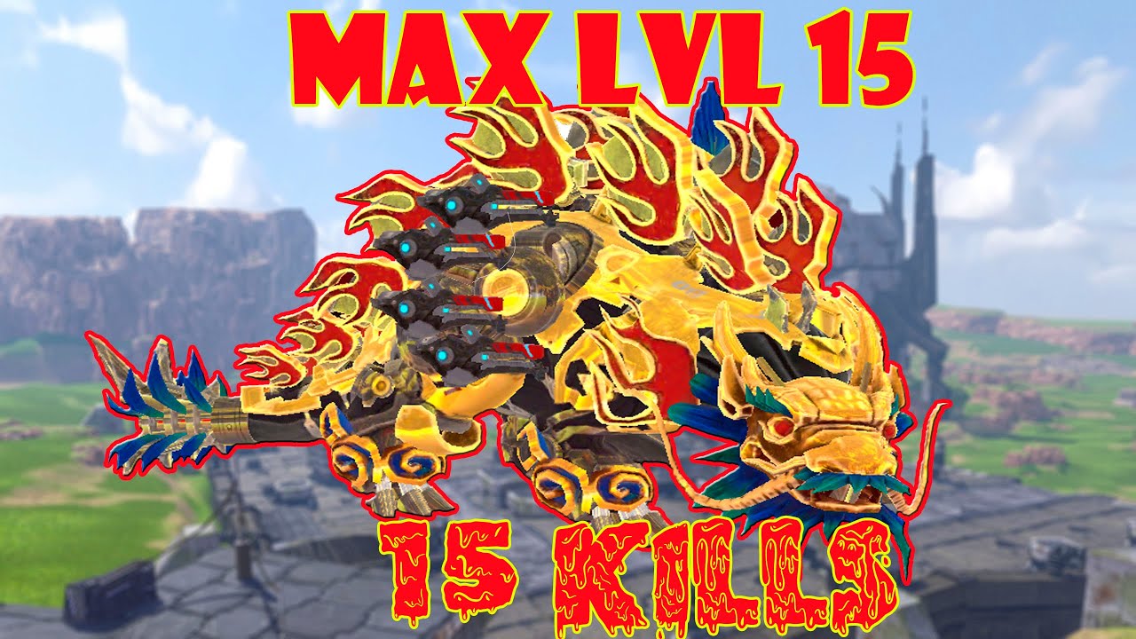 JMW. Dino War - Dragon with PBR-19 BURST. Stegosaurus skin