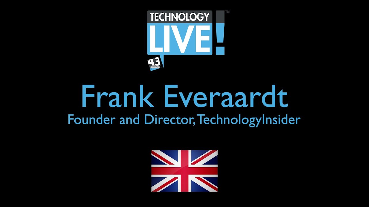 A3 Communications Technology Live: Frank Everaardt, Technology Insider
