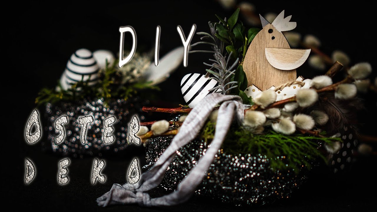 DIY Deko - Geschenks und Bastelidee für OSTERN | Pimp up your Easter 🥚egg  |  Einfach - Einzigartig