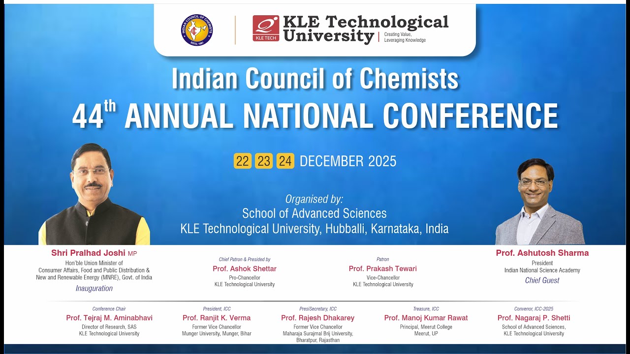 Indian Council of Chemists - 44th Annual National Conference