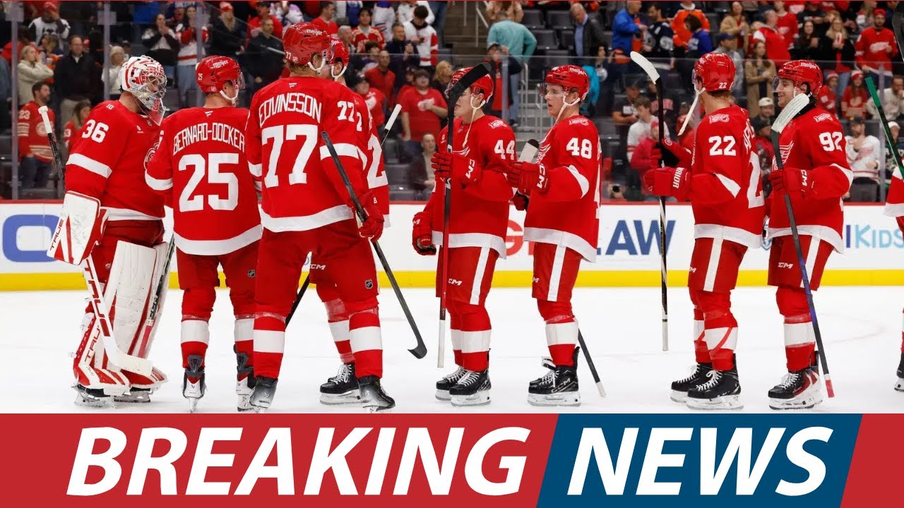 John Gibson STEALS a Win For Red Wings! 35-Save Masterclass vs Senators  Detroit Back in 1st