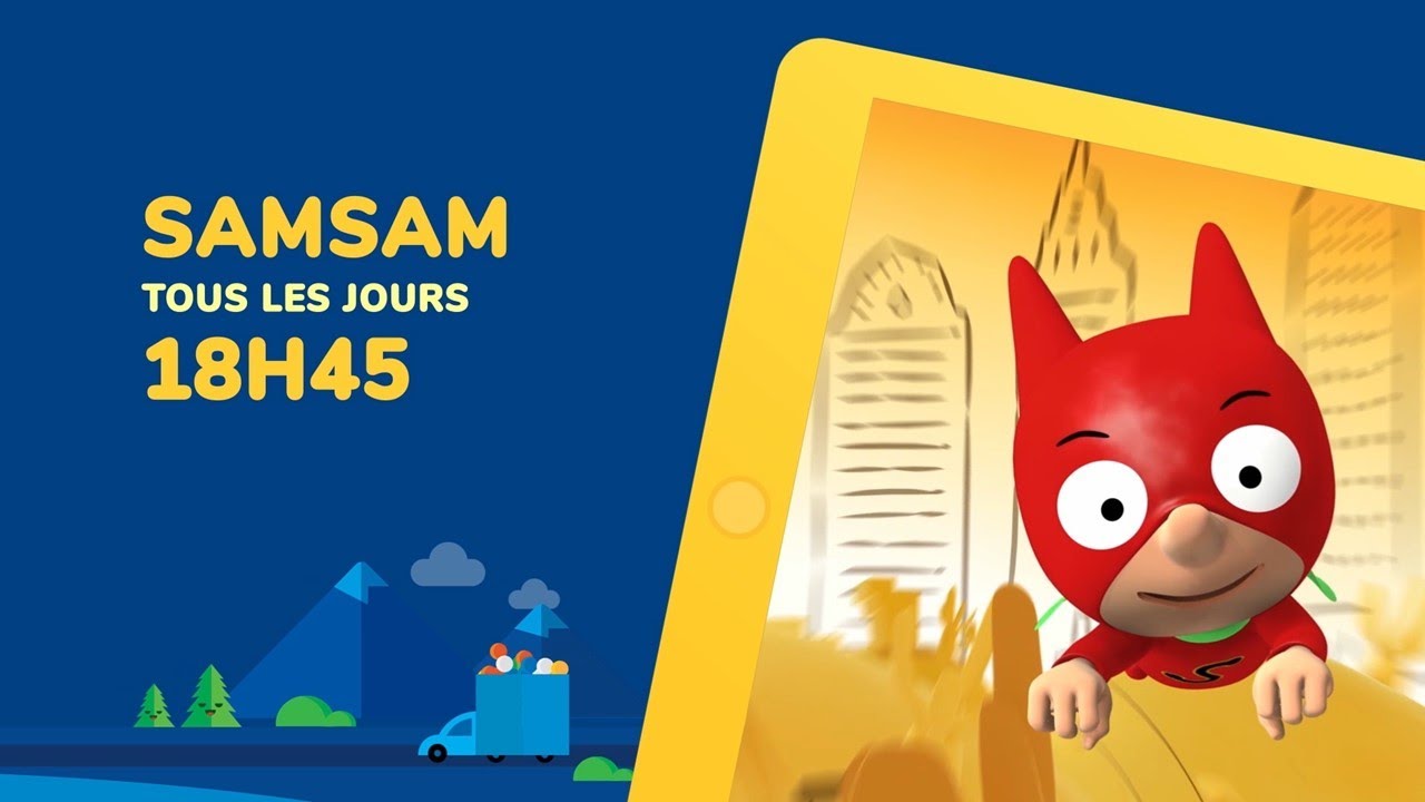 👉 Retrouve SamSam tous les jours &agrave; 18H45 sur ludikids