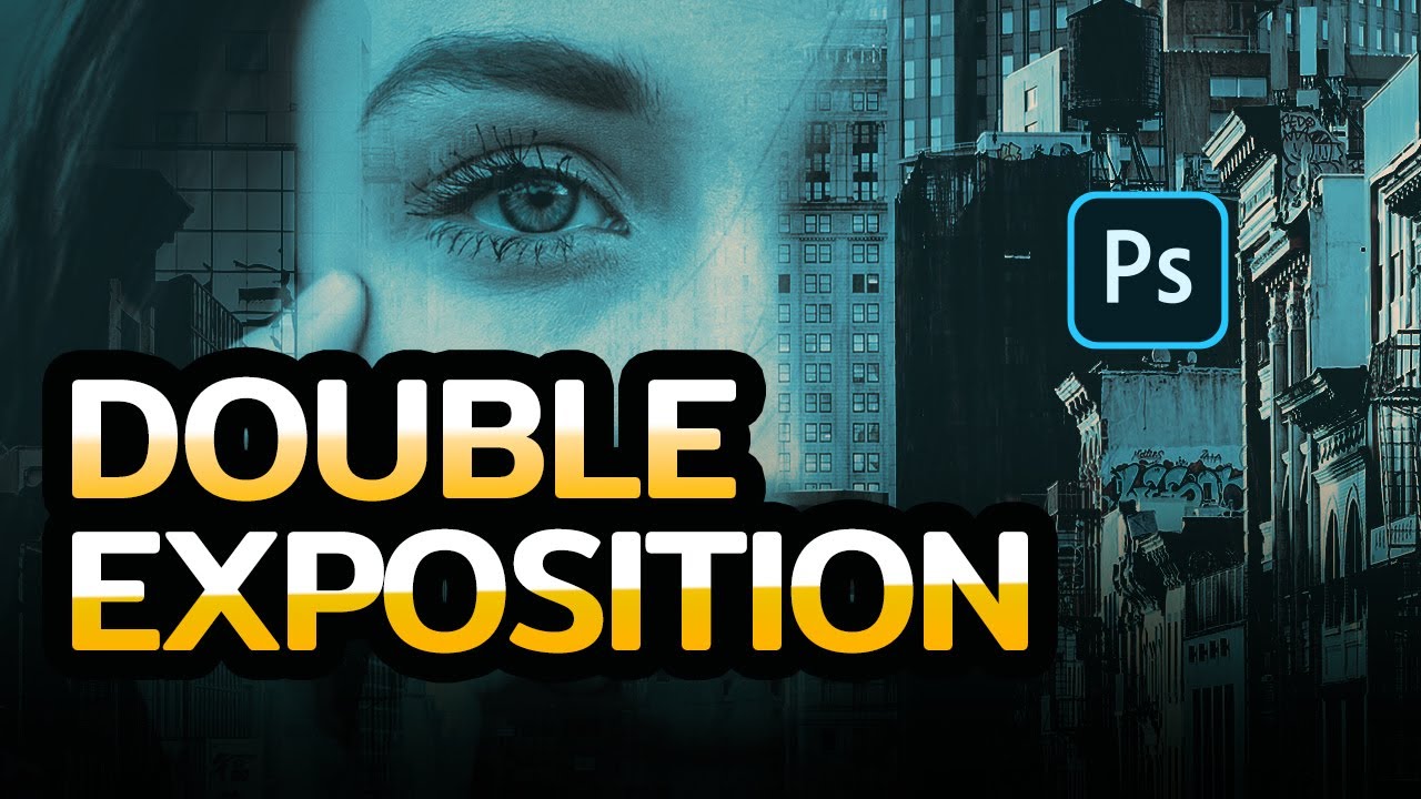 Comment faire une double exposition avec Photoshop (appliquer une image)