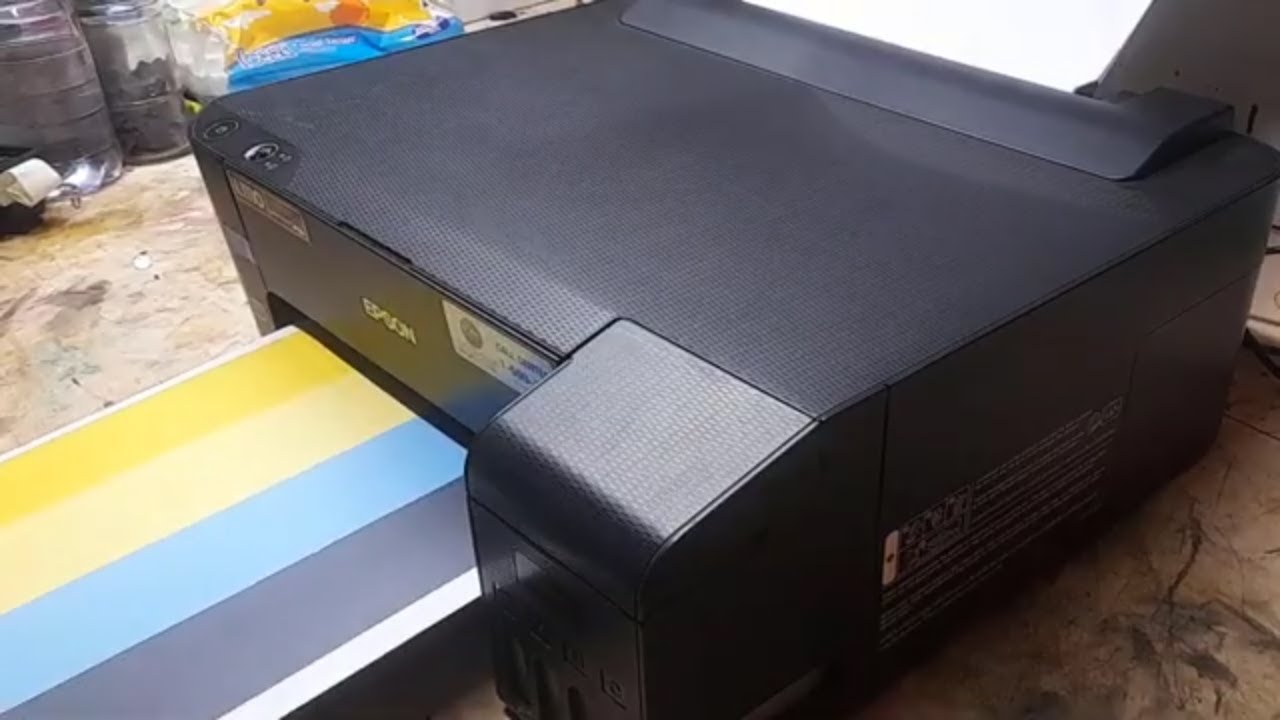 Memperbaiki Printer Epson L1110, L1210, tinta tidak keluar
