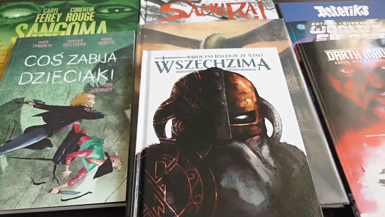 Unboxing i prezentacja komiksów Egmont i Non Stop Comics - luty 2026 