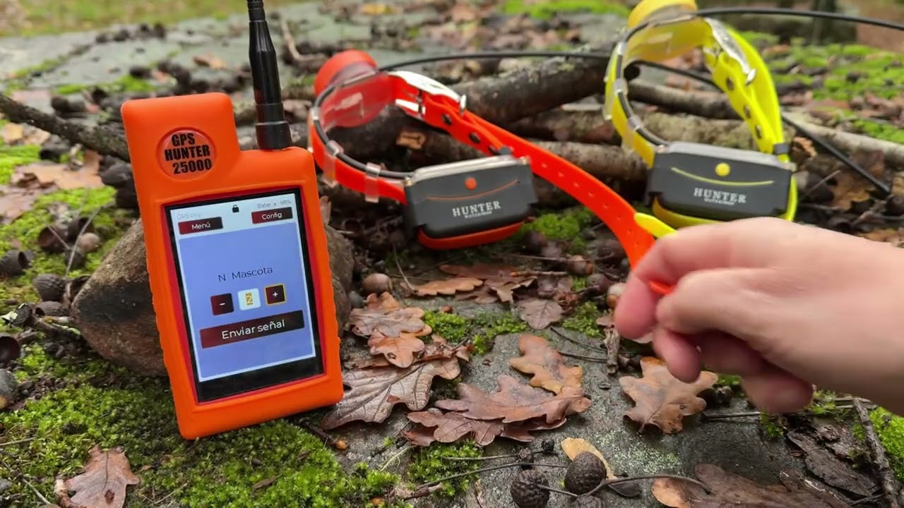 Tutorial de como utilizar el Hunter Compass localizador GPS para perros de caza