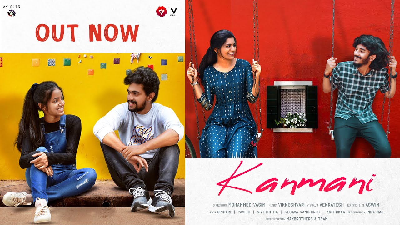 Kanmani | Vasim | Vikneshvar | Tamil Album Song | Official Music Video 2021