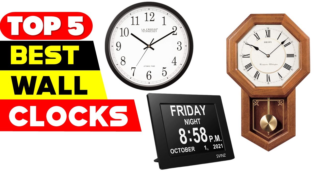 Top 5 Best Wall Clocks Reviews of 2024