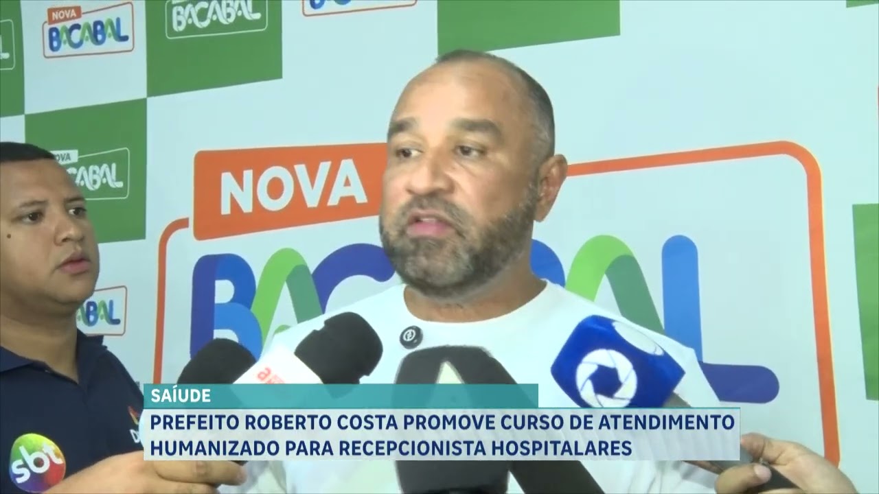PREFEITO ROBERTO COSTA PROMOVE CURSO DE ATENDIMENTO HUMANIZADO PARA RECEPCIONISTA HOSPITALARES