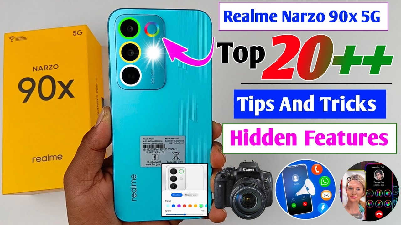 Realme Narzo 90x 5G Tips And Tricks / Realme Narzo 90x Top 20++ Hidden Features / narzo 90x feature