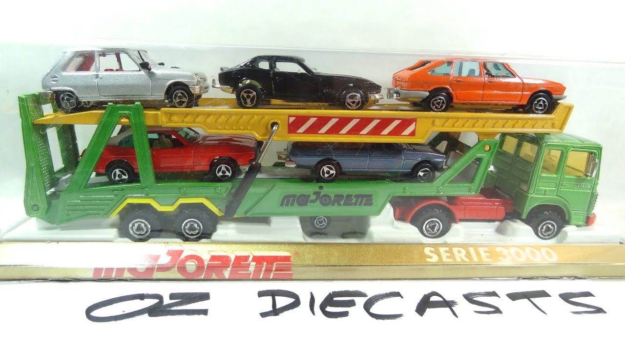 Majorette Saviem PS30 Car Carrier (Porte Autos) 3090 review