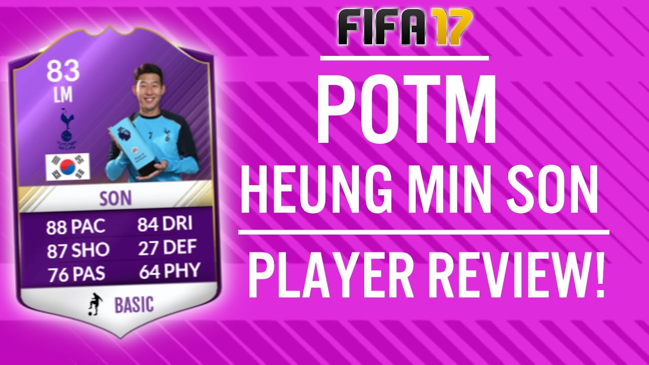 FIFA 17 POTM HEUNG MIN SON (83) PLAYER REVIEW! | FIFA 17 ULTIMATE TEAM
